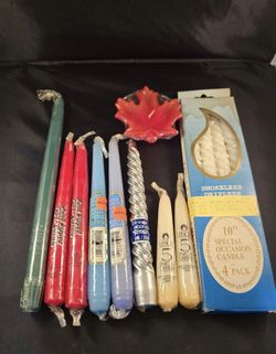 Vintage Candles Lot