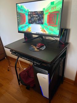 Computer and monitor