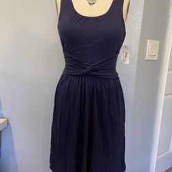 Maison Jules Navy Blue Knit dress size Small - Brand New