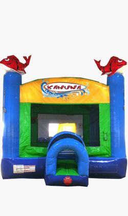 Bounce Houses for Sale – Blue Knight, Purple Plunge & The Big Kahuna