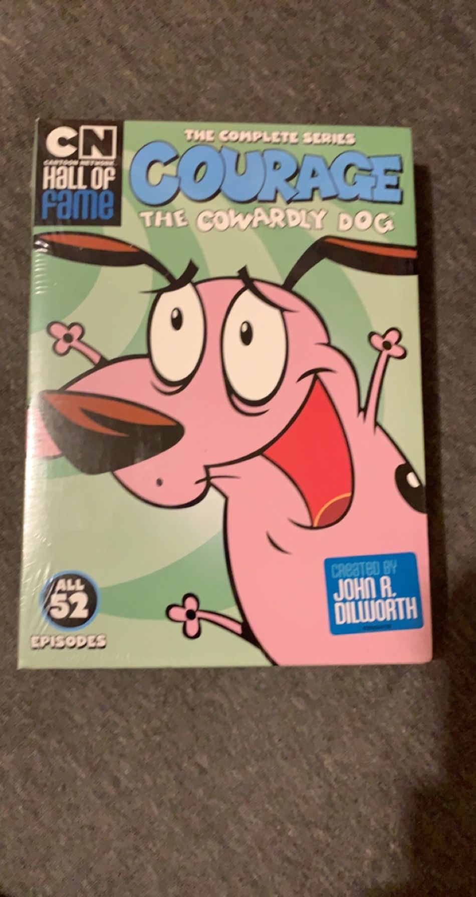 The complete Series Courage The Cowardly Dog, and How the Grinch Stole Christmas DvD film
