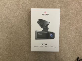 REDTIGER F7NP 4K Ultra Clear WiFi GPS Tracking Rear Dash Camera.