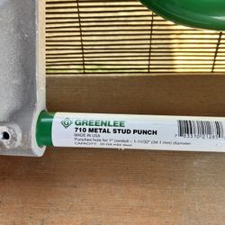 Greenlee Metal Stud Punch 710