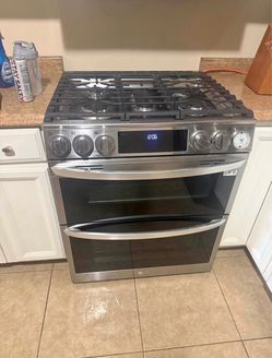 ThinQ LG Gas Range