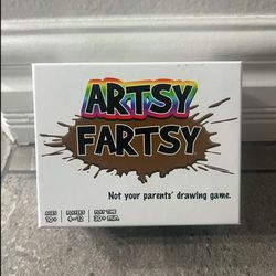 Artsy Fartsy Game NEW