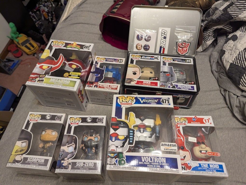 Marvel,Funko And Lego Techno Items For Sale