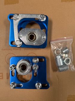 DNA Motoring CBK-PLT-FM94-BK Front Adjustable +/- 2.5 Coilover Camber/Caster Plates