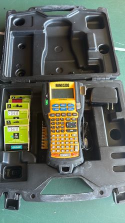 Rhino dymo 5200