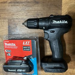 Makita 18v Brushless Hammer Drill With Battery