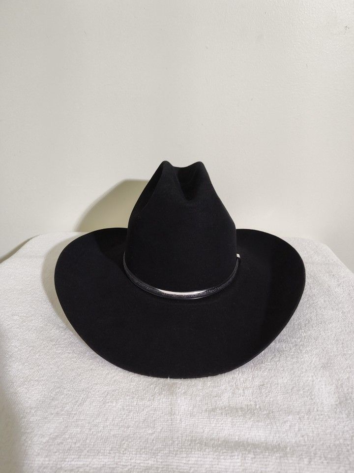 Resistol Self Conforming Black Cowboy Hat