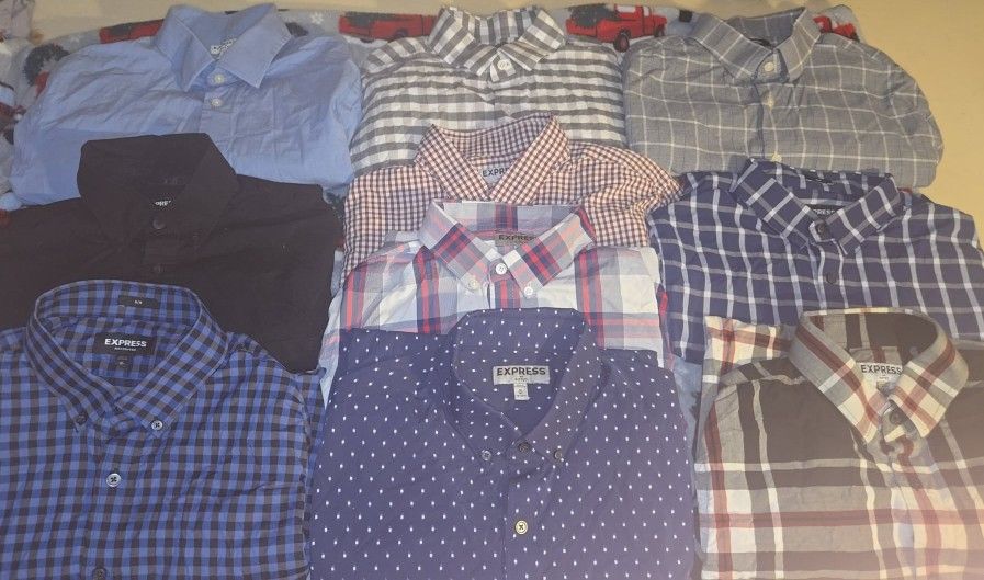 Men's Express Dress Shirts