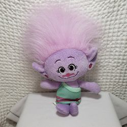 Trolls Movie Gia Grooves 12” Plush - Purple & Teal - 2018. Good condition and smoke free home.  