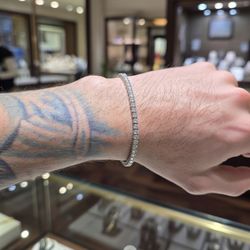 Bracelet Moissanite VVS-1 (D)!