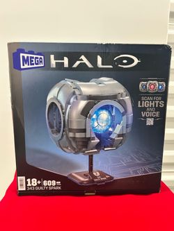 Mega Halo Model 343 Guilty Spark  Replica Building Toy - 609 Pieces HHR69