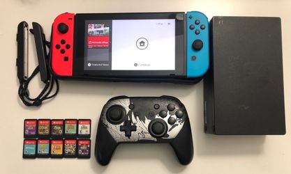 Nintendo switch 10 games bundle