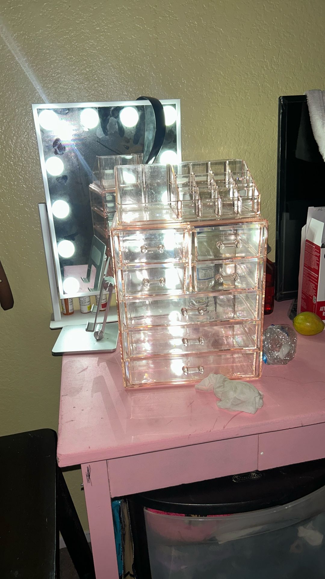 Sorbus Cosmetic Makeup And Jewelry Storage Case