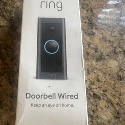 New RING Wired Camera Doorbell 