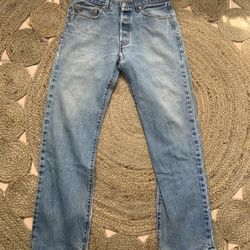 Levi’s 501 button fly Denim