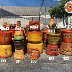 Decorative Pots-Prices Vary 