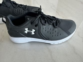 Under Armour Charged Commit TR 2.0 4E Extra Wide Training Shoes – Black/White