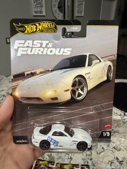 Fast and furious rx7 hot wheels premium