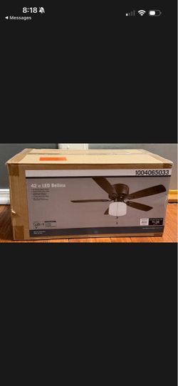 Hampton Bay Bellina 42 in. Oil-Rubbed Bronze Ceiling Fan with Light Kit