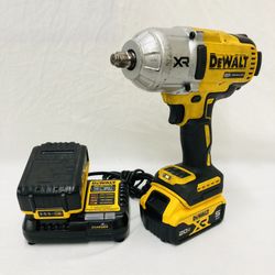 DeWalt 20V MAX XR 1/2” High Impact Wrench w/(2) 5Ah Batteries & Charger