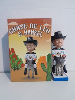 San Diego Gulls Chase De Leo n Hansel Donkey  Country Night 2024 Bobblehead 