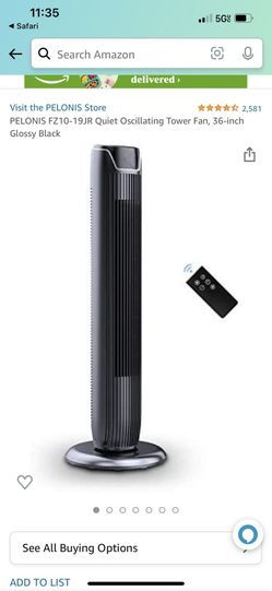 Pelonis Tower Fan FZ10-19JR for Sale in Las Vegas, NV - OfferUp