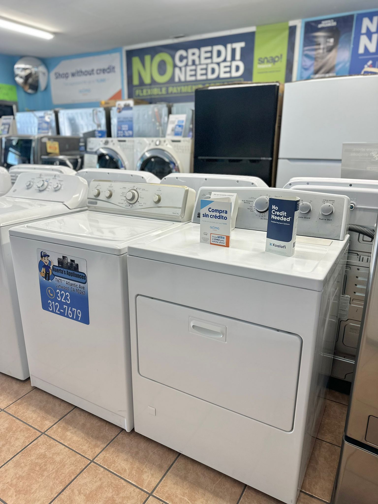 Maytag Washer And Kenmore Dryer