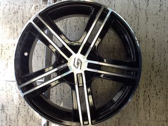 Black wheels 17