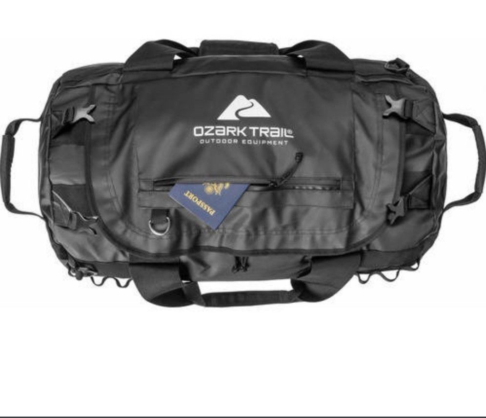 Ozark Trail Adventurer Dry Duffel Bag 60 Liters Convertible