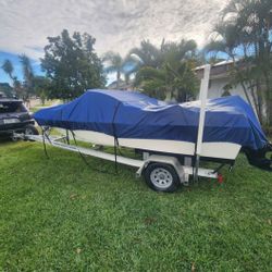 For Sale – Boat As it is with new Trailer. 2004 Bayliner F11 CL 