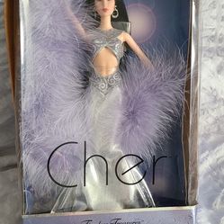 2001 Timeless Treasures Cher Doll NIB Bob Mackie Barbie Awesomeness !!! Hi The Box Has Some Wear As Pictured But Is Mostly Great And Comes To You New 