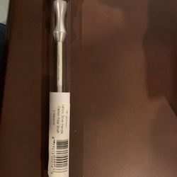 Millard baton 16” L16SWcf Lancing Baton In Silver W Carbon Fiber White New