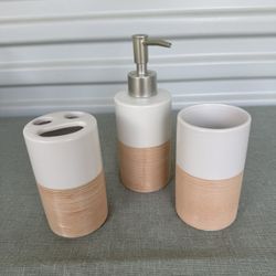 3 Pc Bathroom Decor - Model Home Decor 