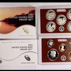 2017 US Mint Proof Set W/Box & COA
