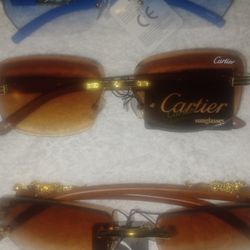 Mens Cartier Sunglasses (Sold Separately)