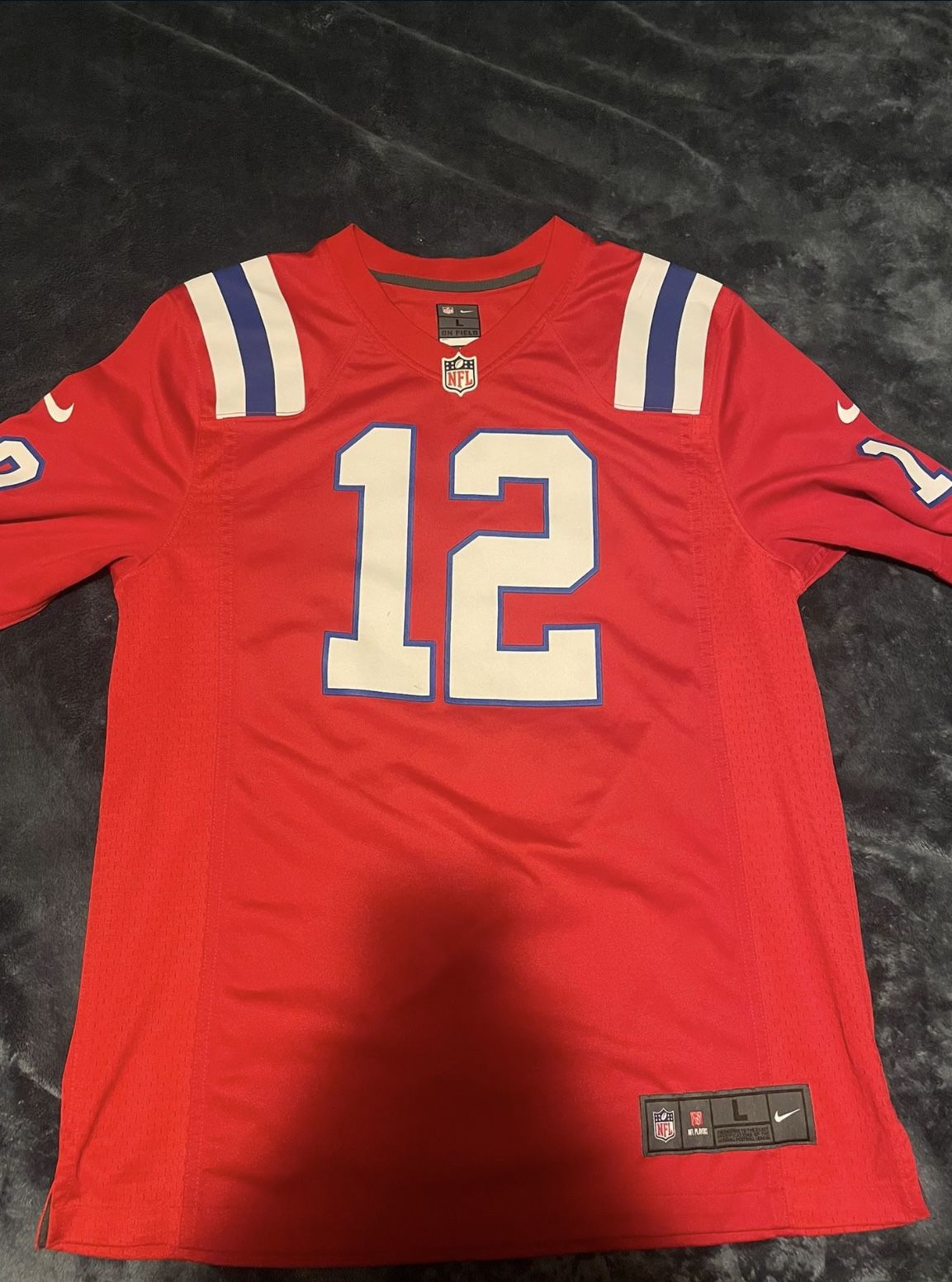 Nike Tom Brady Patriots Jersey Size Large 