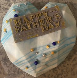 Fathers Day Breakable Heart