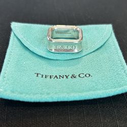 TIFFANY & CO SQUARE RING 