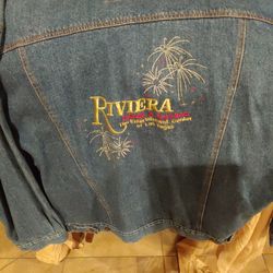 Riviera Hotel & Casino Denim Jacket Men's