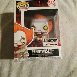 Funko Pop Movies It Pennywise With Severed Arm # 543. Amazon Exclusive New In Box Mint Condition 