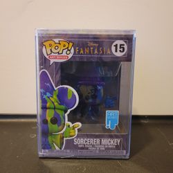 Funko Pop Sorcerer Mickey Art Series #15 Disney Fantasia