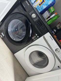 Samsung Front Load Washer and Dryer Set