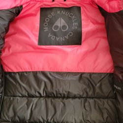 Brand New Moose Knuckle Rain Coat & Added Vest 