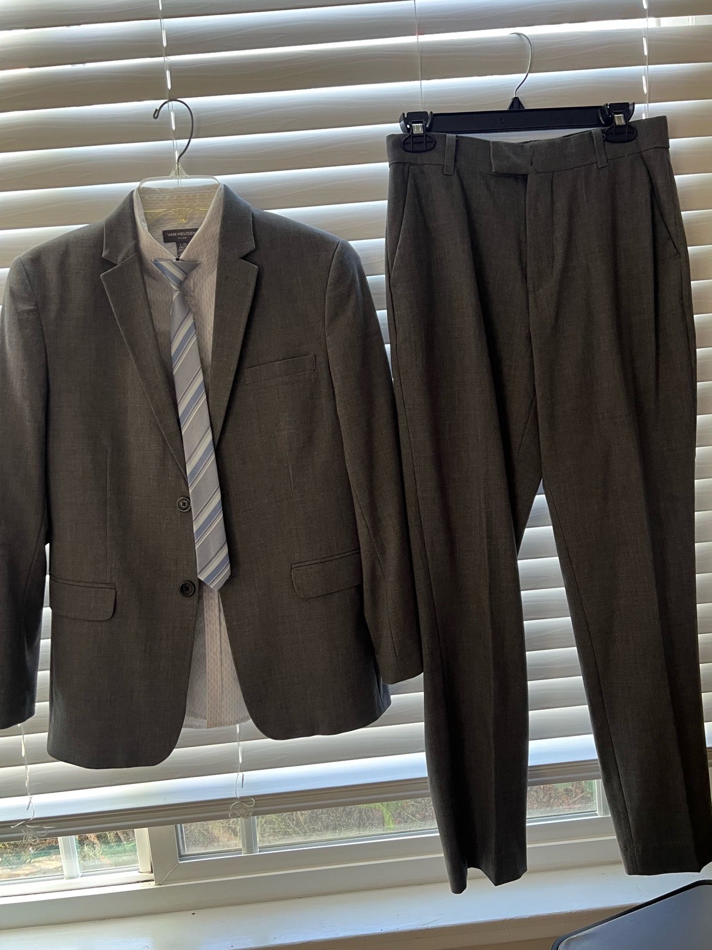 Boy’s Tuxedo and Dress Shoes/ size 18