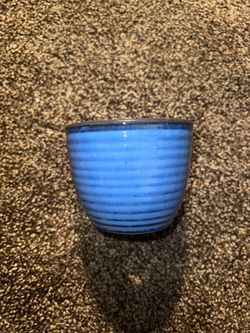 Small Blue Pot