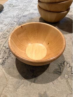 Dansk Wooden Salad Bowls