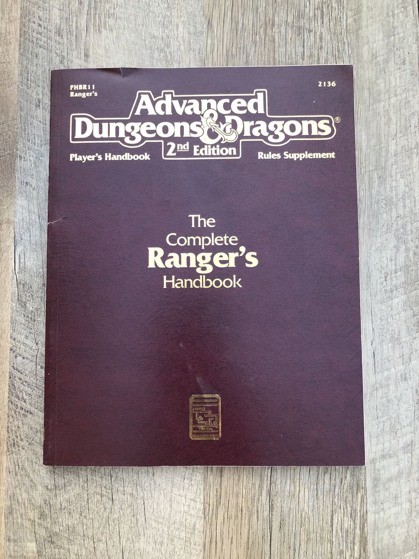 D&D 2nd edition The complete Ranger’s Handbook